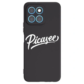 Picasee silikónový čierny obal pre Honor X8 5G - Picasee - old logo - white