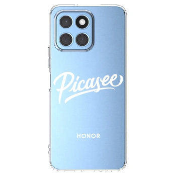 Picasee silikónový prehľadný obal pre Honor X8 5G - Picasee - old logo - white