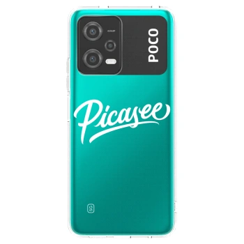 Picasee silikónový prehľadný obal pre Xiaomi Poco X5 - Picasee - old logo - white