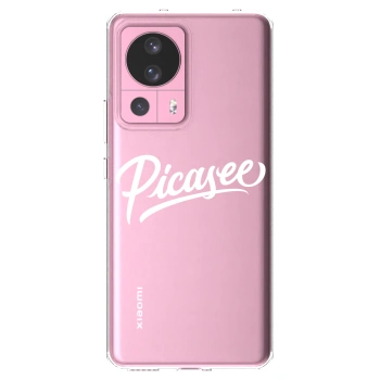 Picasee silikónový prehľadný obal pre Xiaomi 13 Lite - Picasee - old logo - white