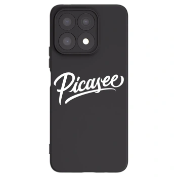 Picasee silikónový čierny obal pre Honor X8a - Picasee - old logo - white
