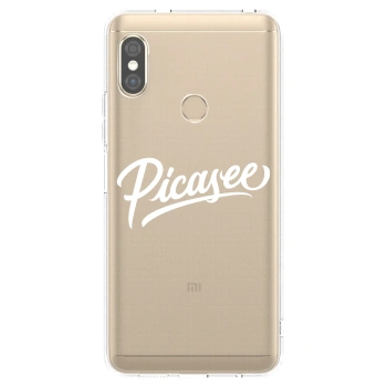 Obal pre Xiaomi Redmi Note 5 Global - Picasee - old logo - white