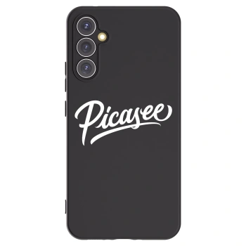 Picasee silikónový čierny obal pre Samsung Galaxy A34 5G A346B - Picasee - old logo - white