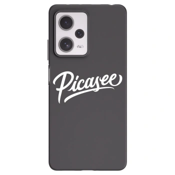 Picasee silikónový čierny obal pre Xiaomi Redmi Note 12 Pro+ 5G - Picasee - old logo - white