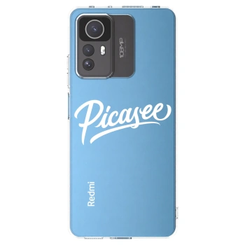 Picasee silikónový prehľadný obal pre Xiaomi Redmi Note 12S - Picasee - old logo - white