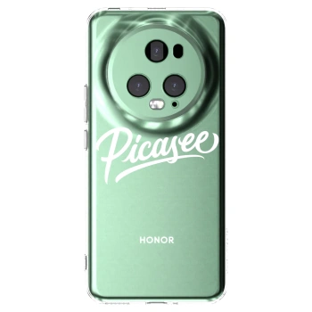 Picasee silikónový prehľadný obal pre Honor Magic5 Pro - Picasee - old logo - white