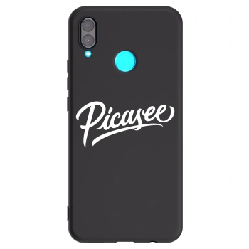 Picasee silikónový čierny obal pre Huawei Nova 3 - Picasee - old logo - white