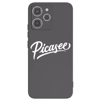 Picasee silikónový čierny obal pre Xiaomi Redmi 12 4G - Picasee - old logo - white