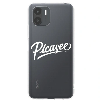 Picasee silikónový prehľadný obal pre Xiaomi Redmi A2 - Picasee - old logo - white