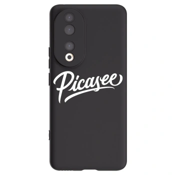 Picasee silikónový čierny obal pre Honor 90 5G - Picasee - old logo - white