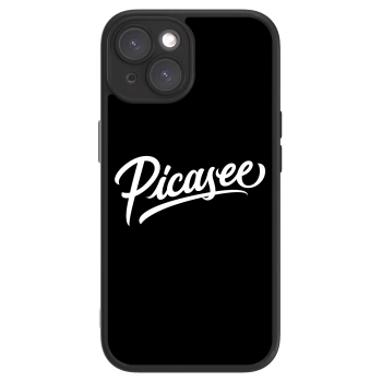 Picasee ULTIMATE CASE pro Apple iPhone 15 - Picasee - old logo - white