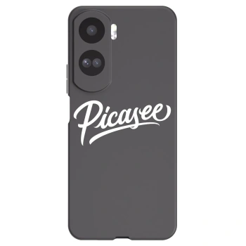 Picasee silikónový čierny obal pre Honor 90 Lite 5G - Picasee - old logo - white