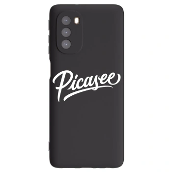 Obal pre Motorola Moto G51 - Picasee - old logo - white