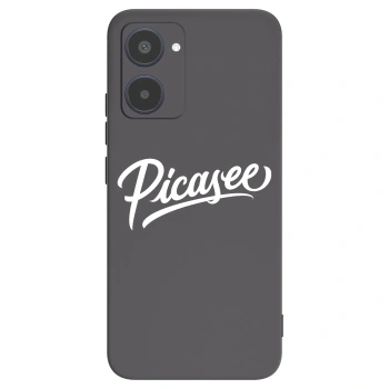Picasee silikónový čierny obal pre Realme 10 4G - Picasee - old logo - white