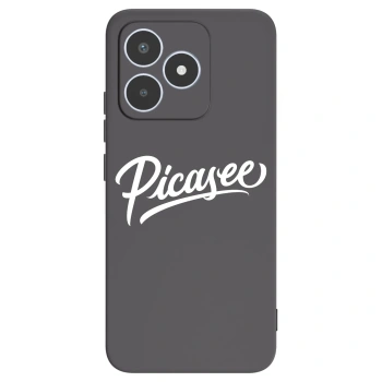 Picasee silikónový čierny obal pre Realme C53 - Picasee - old logo - white