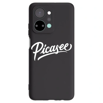 Picasee silikónový čierny obal pre Honor X7a - Picasee - old logo - white