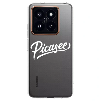 Picasee silikónový prehľadný obal pre Xiaomi 14 Pro - Picasee - old logo - white