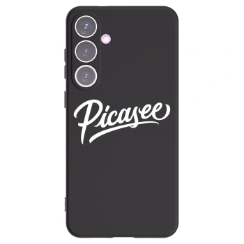 Picasee silikónový čierny obal pre Samsung Galaxy S24+ S926B 5G - Picasee - old logo - white