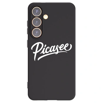 Picasee silikónový čierny obal pre Samsung Galaxy S24 S921B 5G - Picasee - old logo - white
