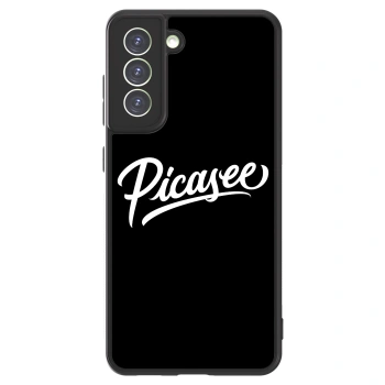 Picasee ULTIMATE CASE PowerShare pro Samsung Galaxy S21 FE 5G - Picasee - old logo - white