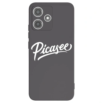 Picasee silikónový čierny obal pre Xiaomi Redmi 12 5G - Picasee - old logo - white