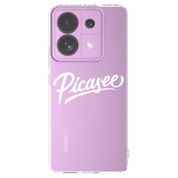 Picasee silikónový prehľadný obal pre Xiaomi Redmi Note 13 Pro 5G - Picasee - old logo - white