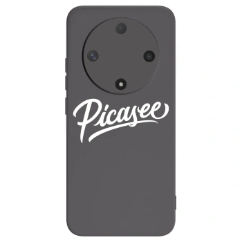 Picasee silikónový čierny obal pre Honor Magic6 Lite 5G - Picasee - old logo - white