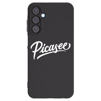 Picasee silikónový čierny obal pre Samsung Galaxy A25 A256B 5G - Picasee - old logo - white