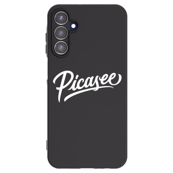 Picasee silikónový čierny obal pre Samsung Galaxy A15 A156B 5G - Picasee - old logo - white
