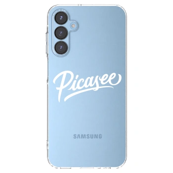 Picasee silikónový prehľadný obal pre Samsung Galaxy A15 A156B 5G - Picasee - old logo - white