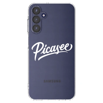 Picasee silikónový prehľadný obal pre Samsung Galaxy A15 A155F 4G - Picasee - old logo - white