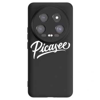 Picasee silikónový čierny obal pre Xiaomi 14 Ultra - Picasee - old logo - white