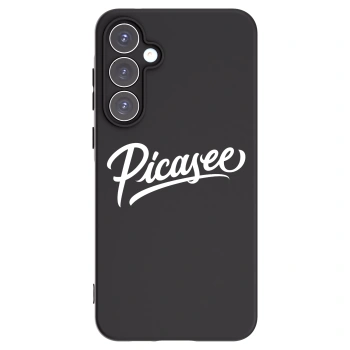 Picasee silikónový čierny obal pre Samsung Galaxy A55 5G A556B - Picasee - old logo - white