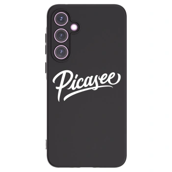 Picasee silikónový čierny obal pre Samsung Galaxy A35 5G A356B - Picasee - old logo - white