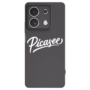 Picasee silikónový čierny obal pre Xiaomi Redmi Note 13 4G - Picasee - old logo - white
