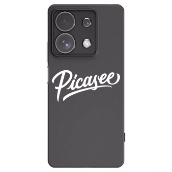 Picasee silikónový čierny obal pre Xiaomi Redmi Note 13 Pro 4G - Picasee - old logo - white