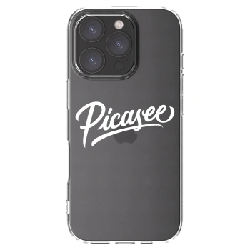 Picasee silikónový prehľadný obal pre Apple iPhone 16 Pro - Picasee - old logo - white