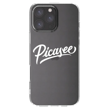 Picasee silikónový prehľadný obal pre Apple iPhone 16 Pro Max - Picasee - old logo - white