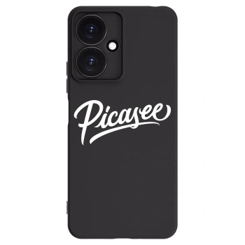 Picasee silikónový čierny obal pre Xiaomi Redmi 13C 5G - Picasee - old logo - white