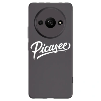Picasee silikónový čierny obal pre Xiaomi Redmi A3 - Picasee - old logo - white