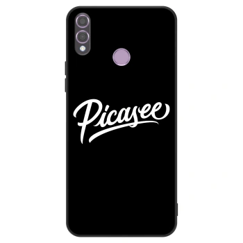 Obal pre Honor 8X - Picasee - old logo - white