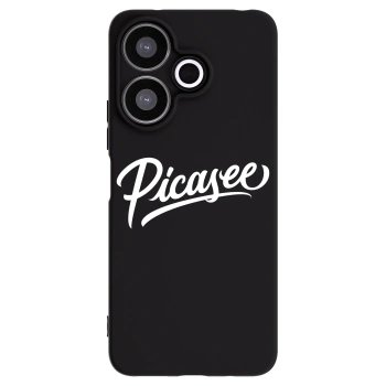 Picasee silikónový čierny obal pre Xiaomi Redmi 13 4G - Picasee - old logo - white