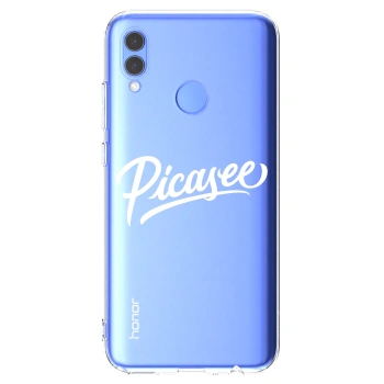 Picasee silikónový prehľadný obal pre Huawei P Smart 2019 - Picasee - old logo - white