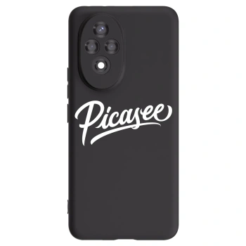 Picasee silikónový čierny obal pre Honor 200 Pro 5G - Picasee - old logo - white