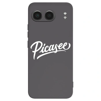 Picasee silikónový čierny obal pre OnePlus Nord 4 - Picasee - old logo - white