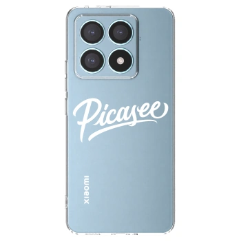 Picasee silikónový prehľadný obal pre Xiaomi 14T Pro - Picasee - old logo - white