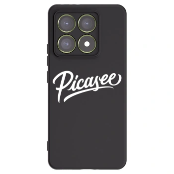 Picasee silikónový čierny obal pre Xiaomi 14T - Picasee - old logo - white