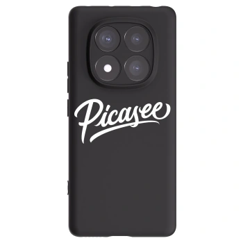 Picasee silikónový čierny obal pre Xiaomi Redmi Note 14 Pro 5G - Picasee - old logo - white