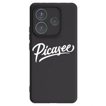 Picasee silikónový čierny obal pre Xiaomi Redmi Note 14 5G - Picasee - old logo - white