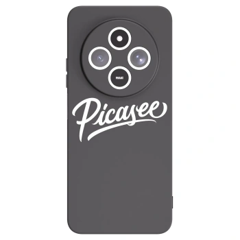 Picasee silikónový čierny obal pre Xiaomi Redmi 14C - Picasee - old logo - white